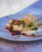 Duck pancakes at Latini Restaurant