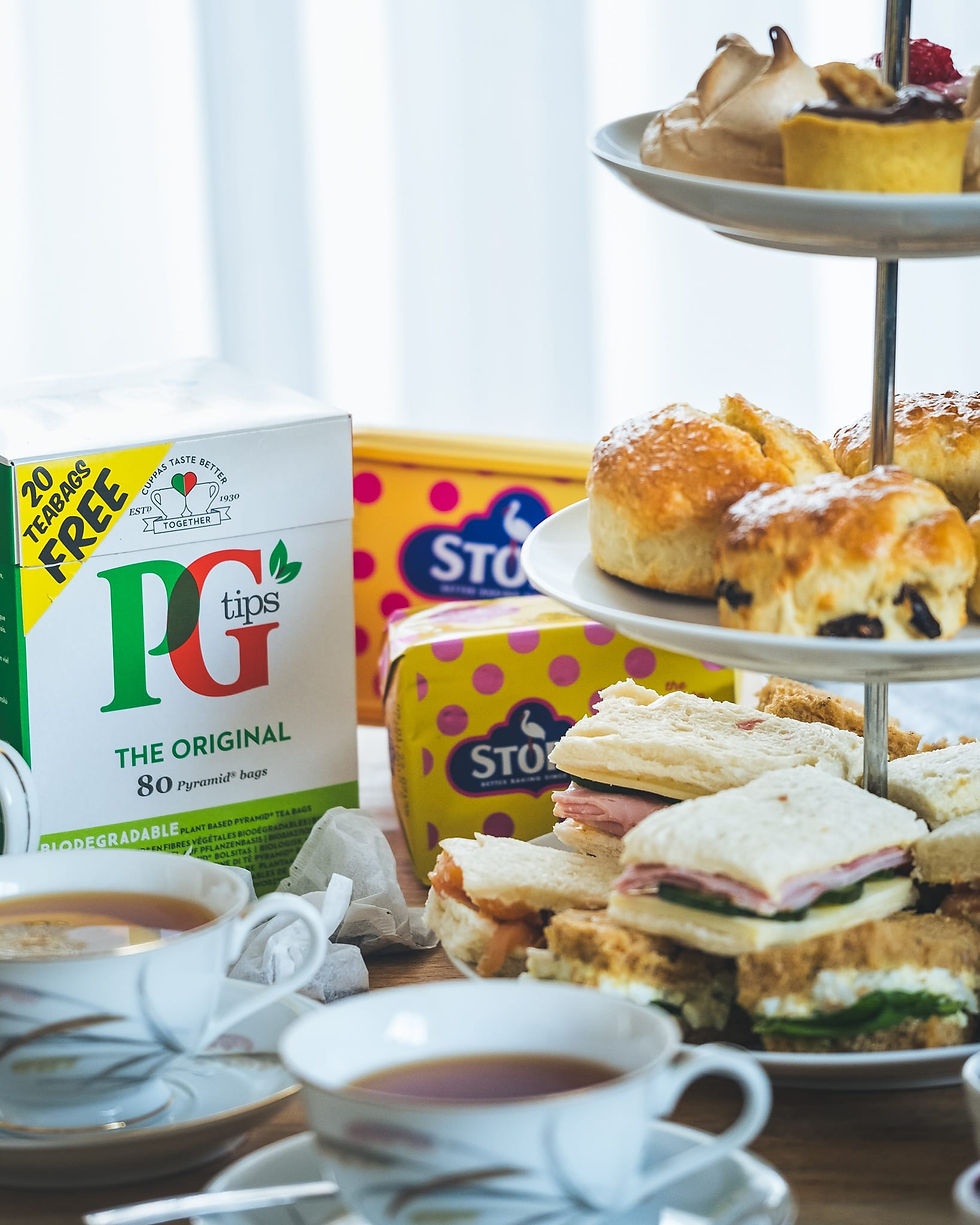 Afternoon Tea PG Tips and Stork