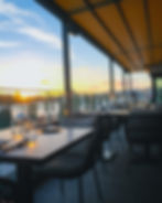 The view at TORA restaurant