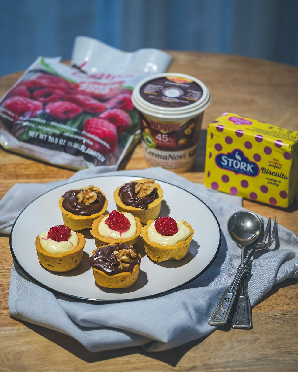 Afternoon Tea chocolate tarts