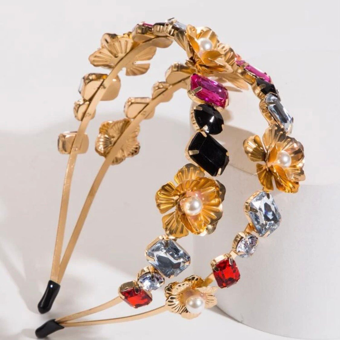 2-Layer Crystal Hair Bands