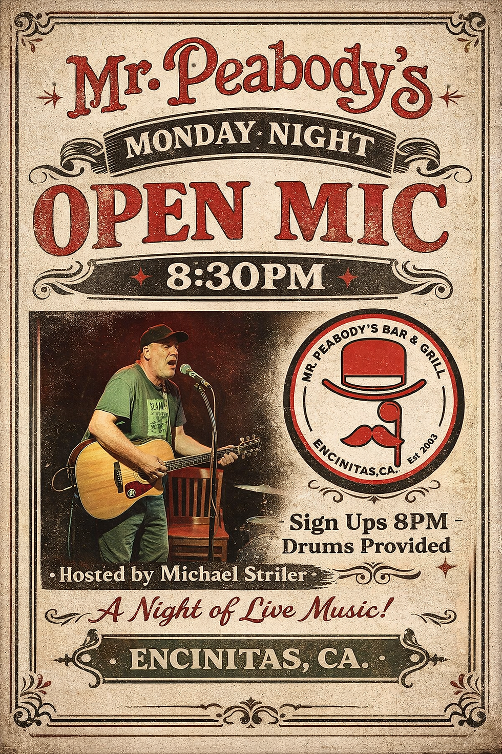 Monday Night Open Mic 
