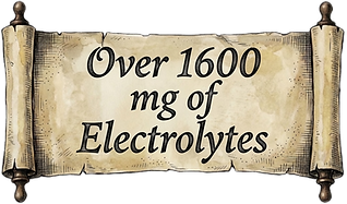 Over 1600 total Electrolytes on Scroll (Black)