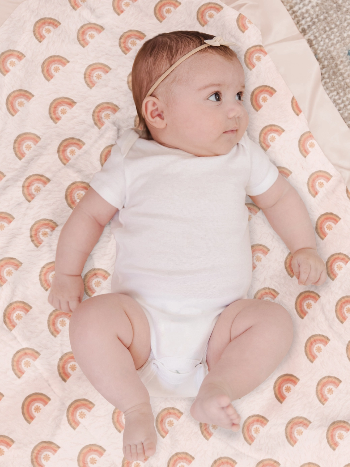 Reversible Baby Blanket | Be Kind Rainbows