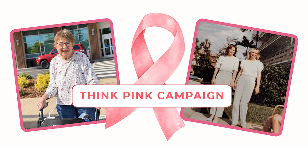 Think Pink With Us This October