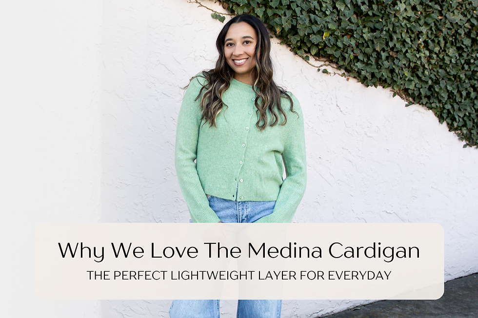 Why Everyone Is Loving The Medina Cardigan (plus 3 New Colors We’re Obsessed With)