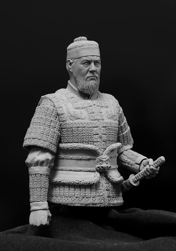 サムネイル： ALTORES-B-075-ADMIRAL「古代朝鮮将軍（バストモデル）」