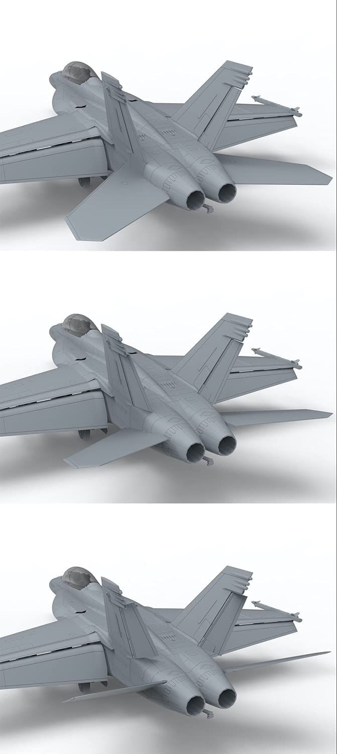 サムネイル： モンモデル 1/48 アメリカ海軍 ボーイング F/A-18F スーパーホーネット 戦闘機 複座型 プラモデル 　MENLS-013