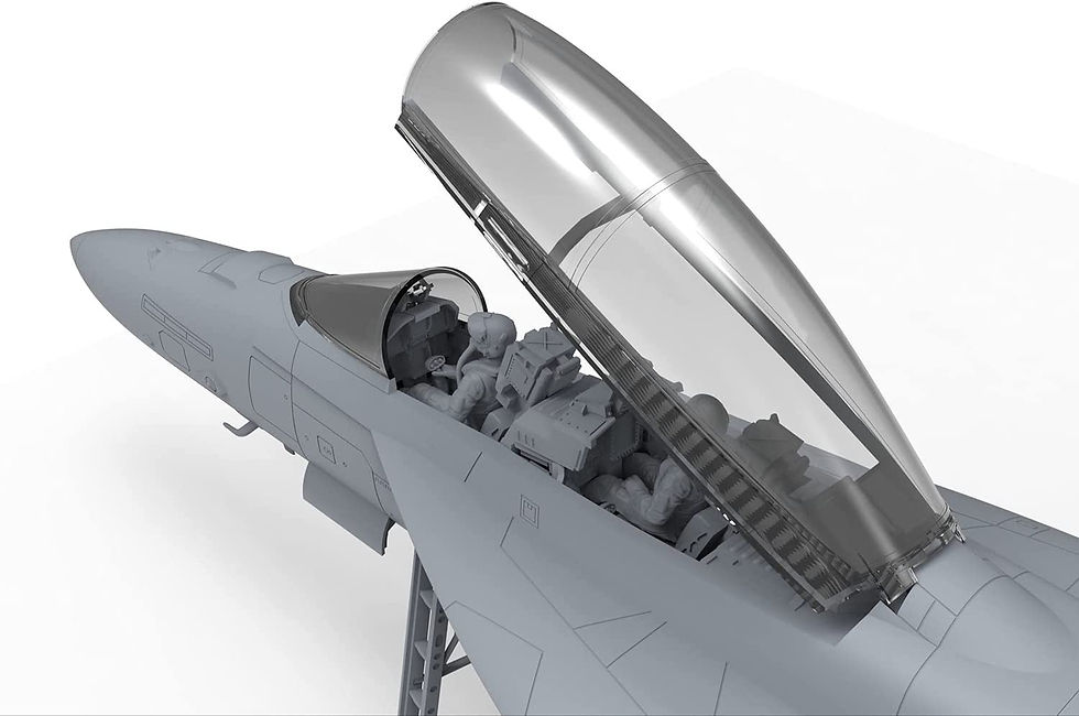 サムネイル： モンモデル 1/48 アメリカ海軍 ボーイング F/A-18F スーパーホーネット 戦闘機 複座型 プラモデル 　MENLS-013