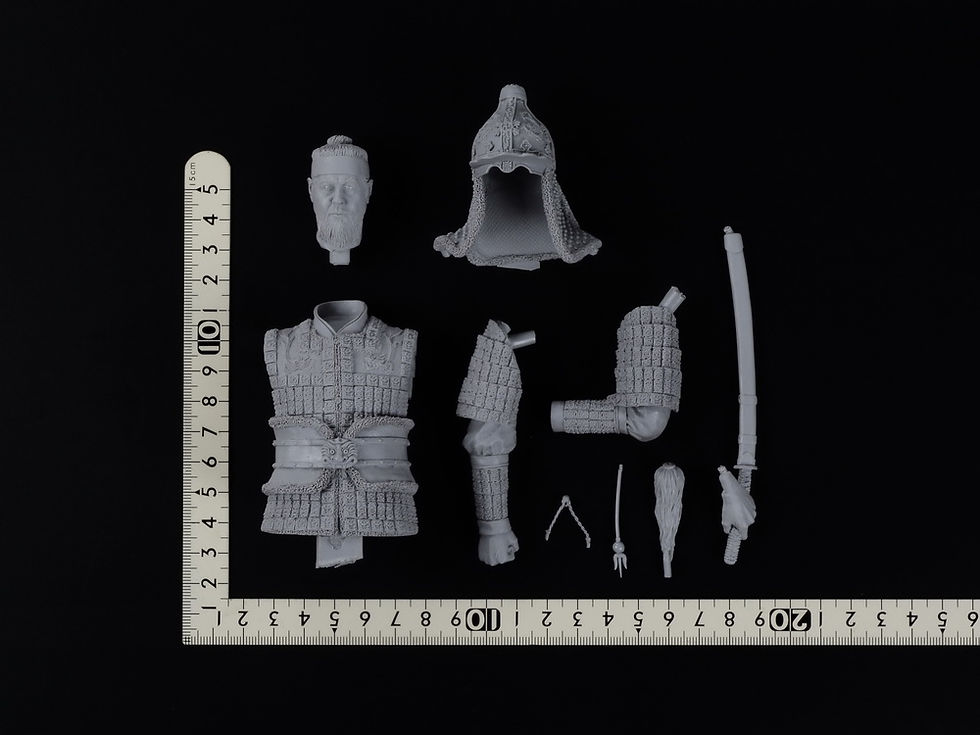 サムネイル： ALTORES-B-075-ADMIRAL「古代朝鮮将軍（バストモデル）」