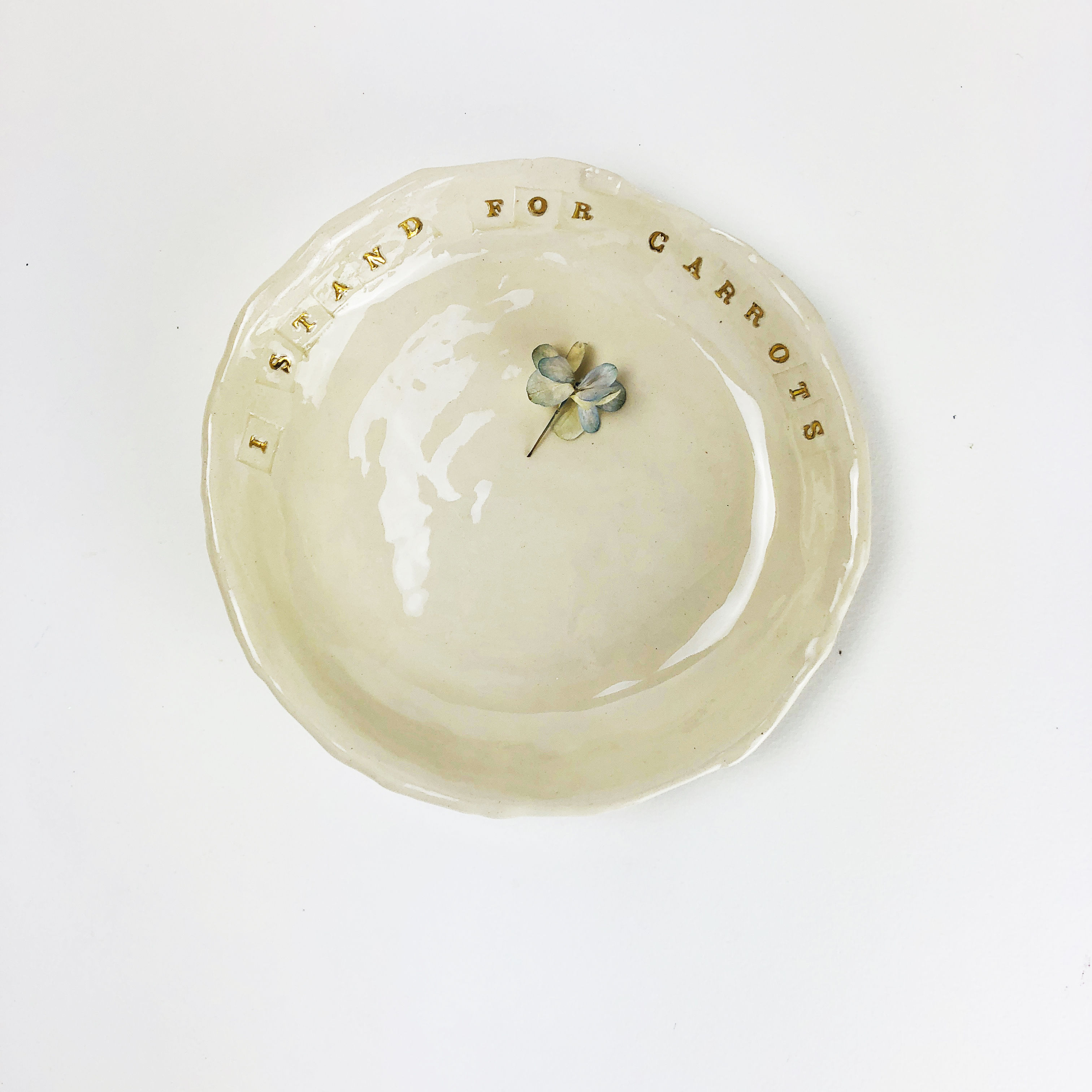 Assiette - I stand for Carrots