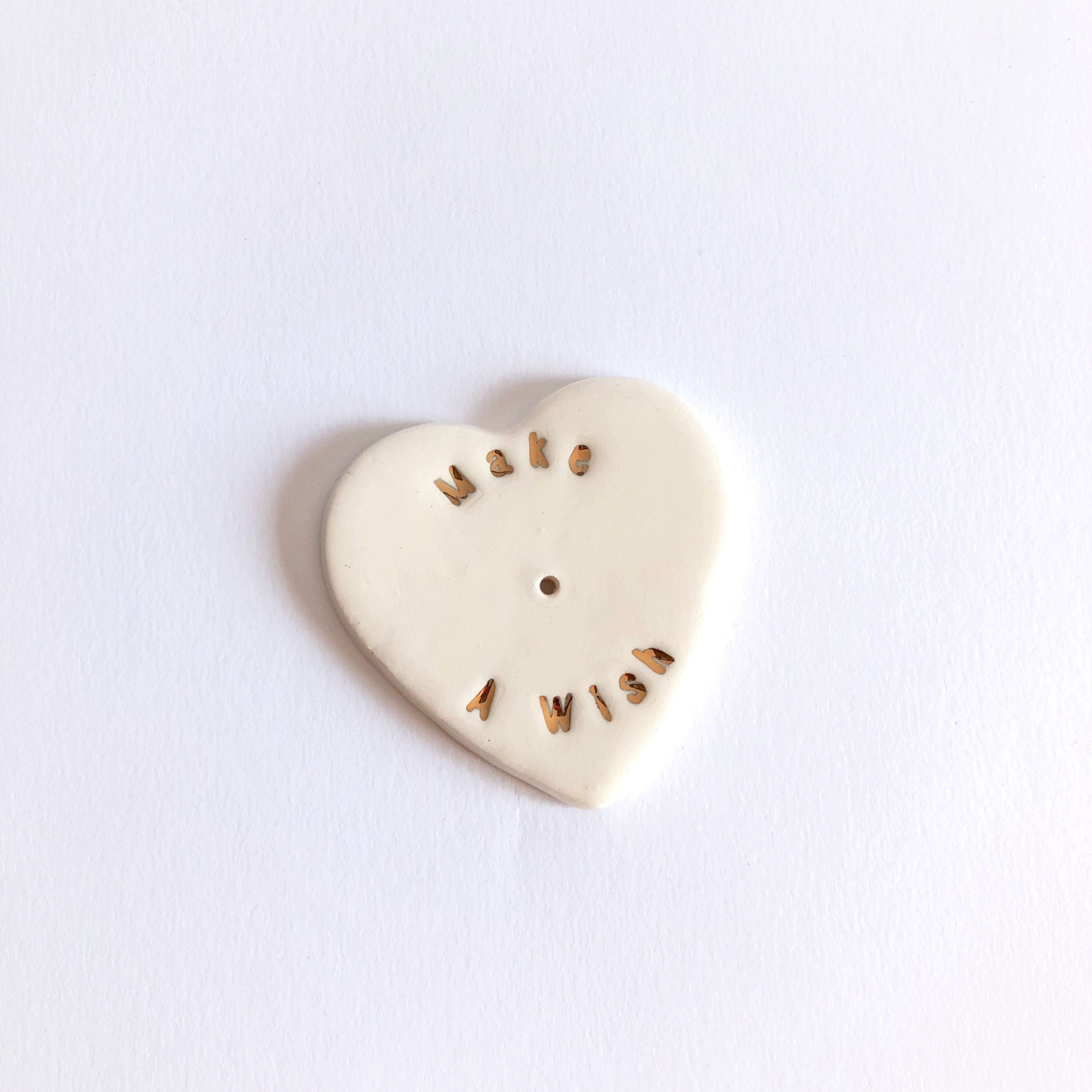 Porte- encens Petit Coeur *Make A Wish*