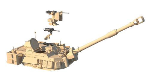Panda Hobby(パンダホビー) 1/35 M109A7 自走榴弾砲w/金属履帯