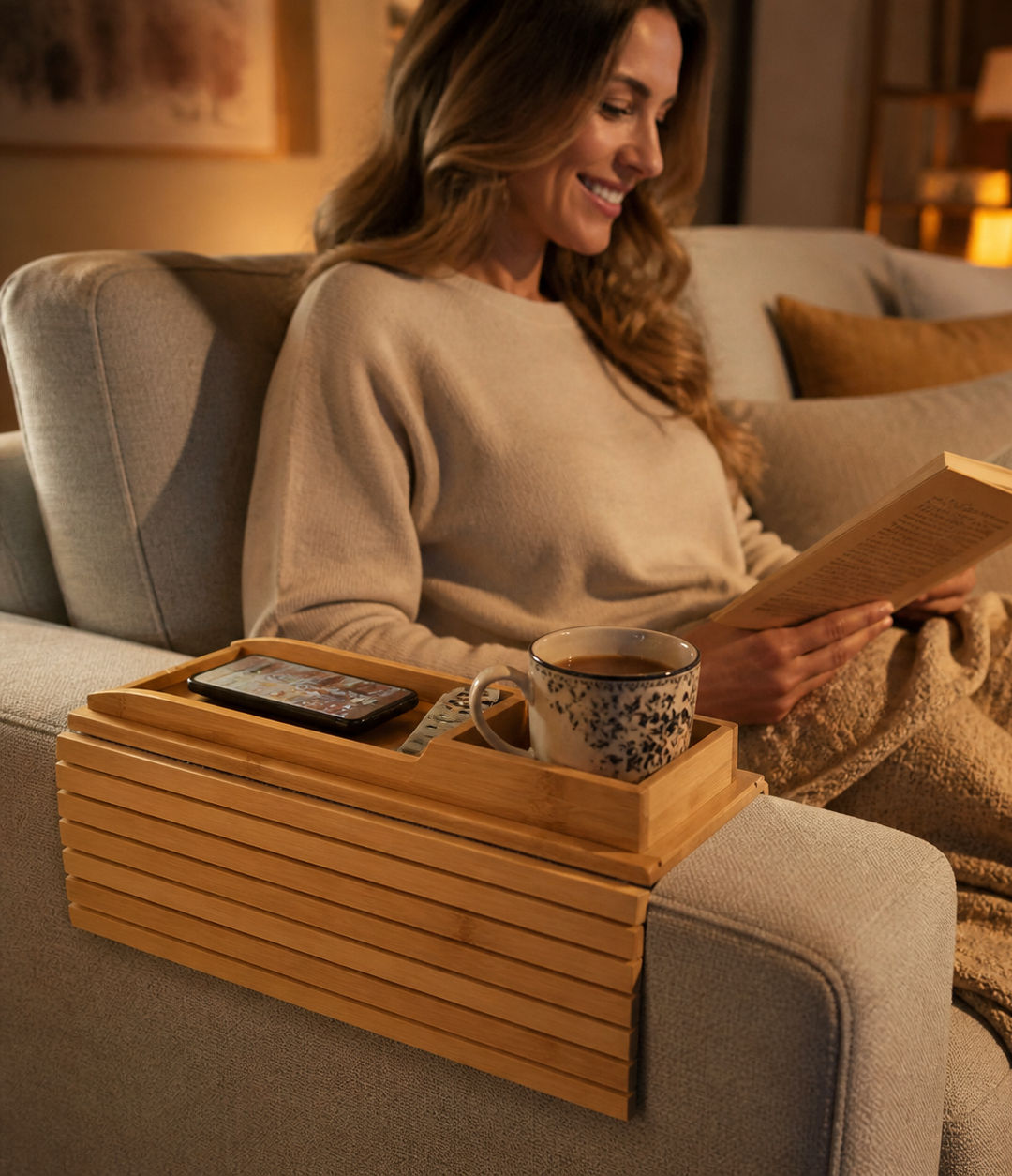 Apoios de Braço com Porta-Copos Lounge Master