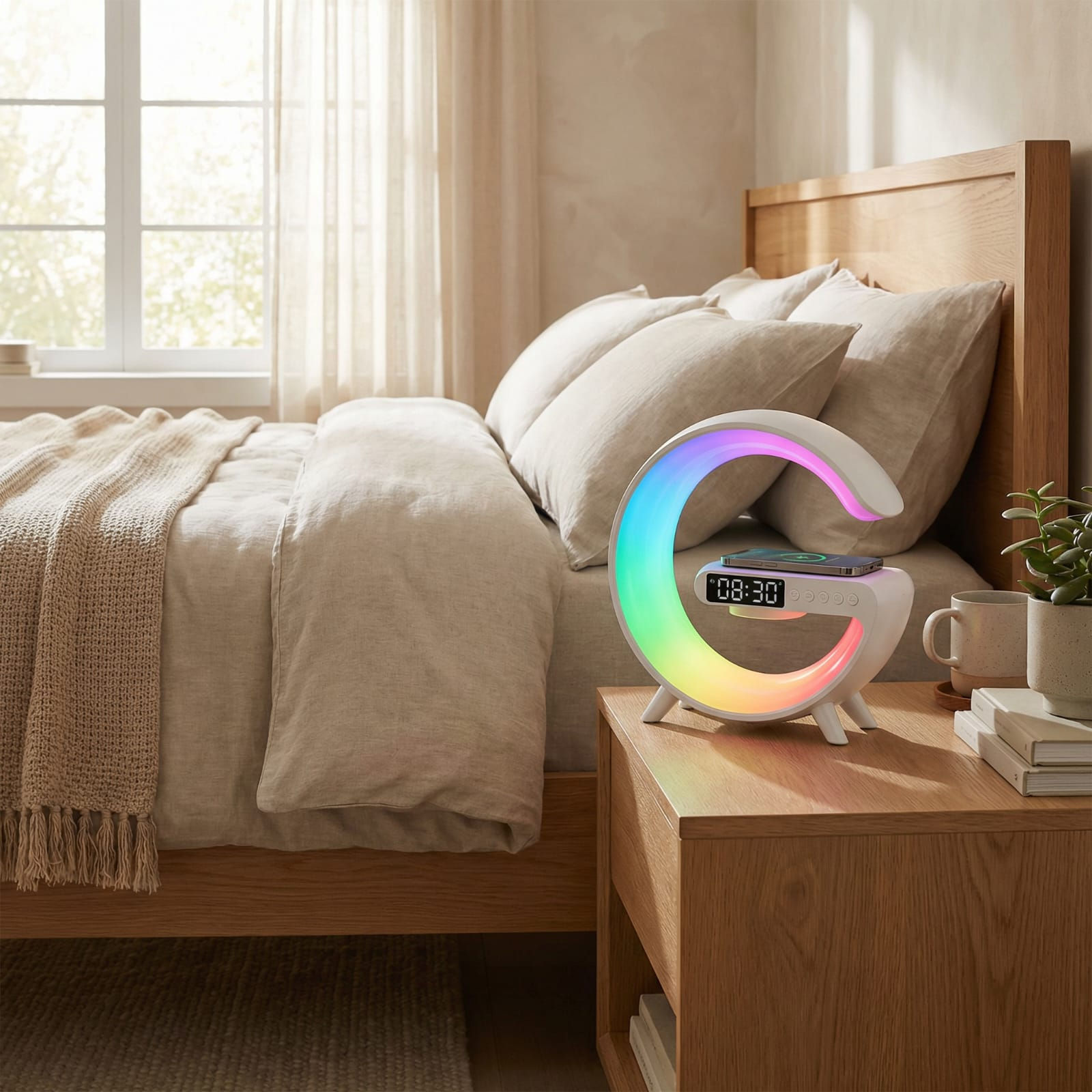 Luminária Smart Speaker RGB (G-Lamp)