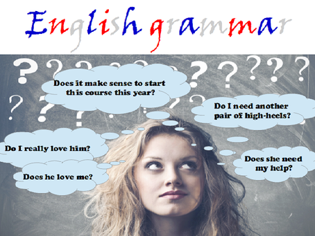 ‘Does it make sense?’ – Present Simple