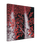 Thumbnail: Canvas Print - Birch Trees in Starlight - Red
