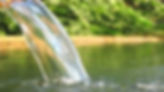 Stream water running
