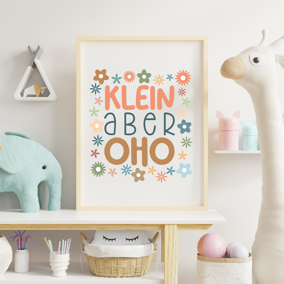 Miniaturbild: Plotterdatei "Klein aber oho"