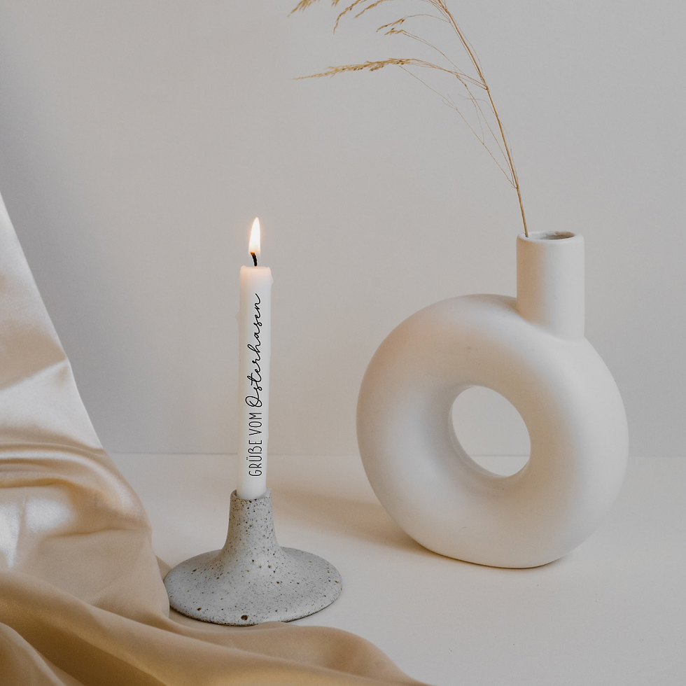 Miniaturbild: Kerzentattoo "Ostergrüße"