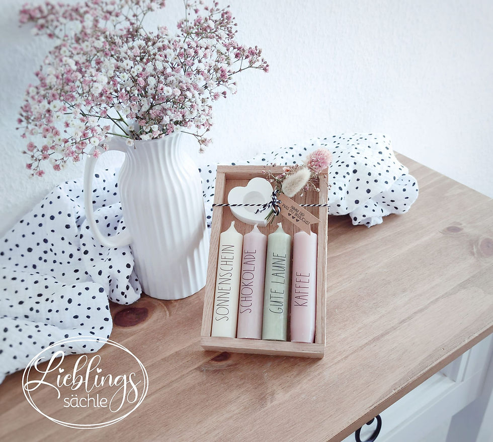 Miniaturbild: Kerzen Bundle "Nimm dir, was du brauchst"