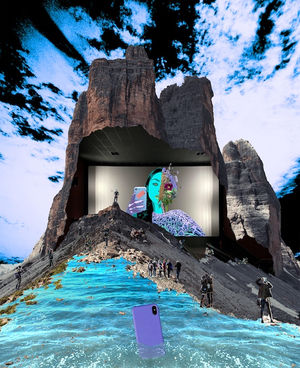 SELFIE CINEMA: NARCISSISTIC NATURE - Surrealism art