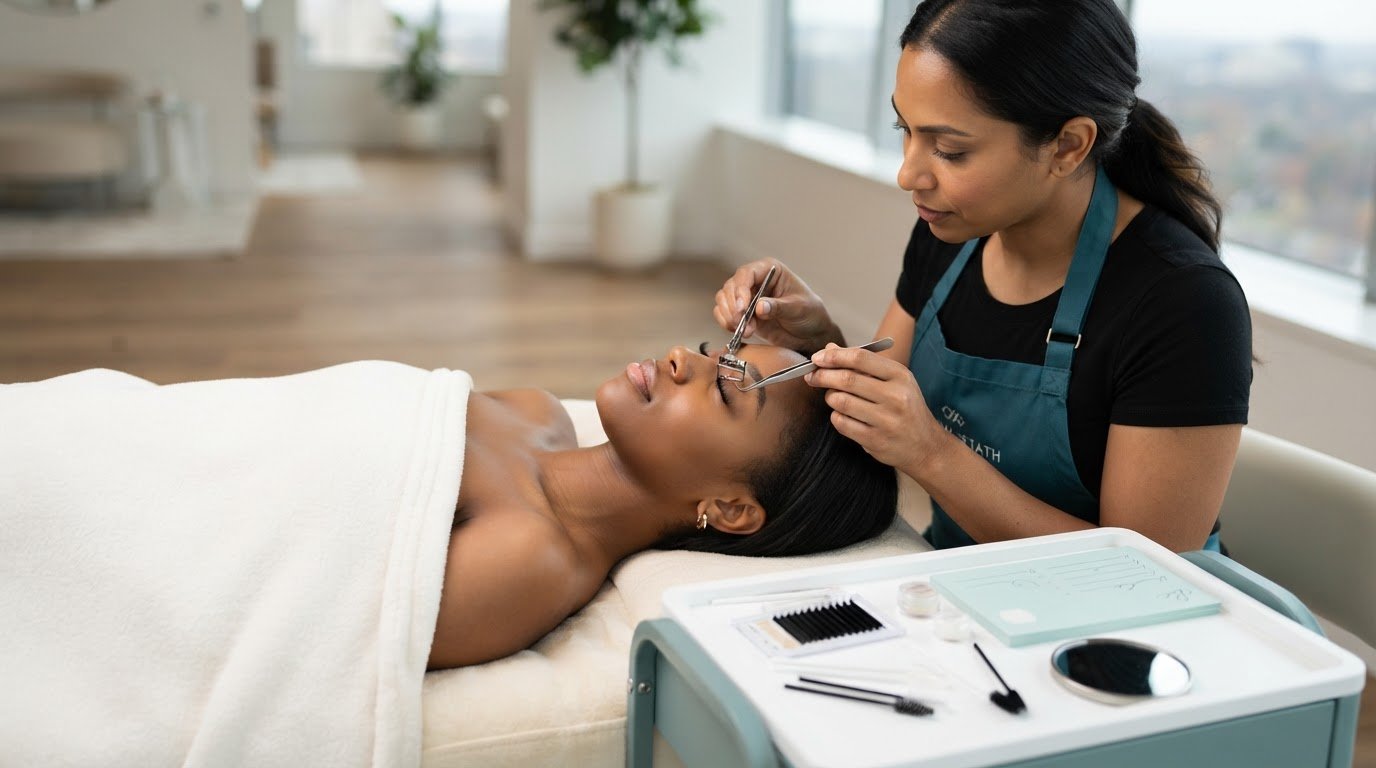 Questions to Ask a New Lash Tech Arlington VA About Upkeep