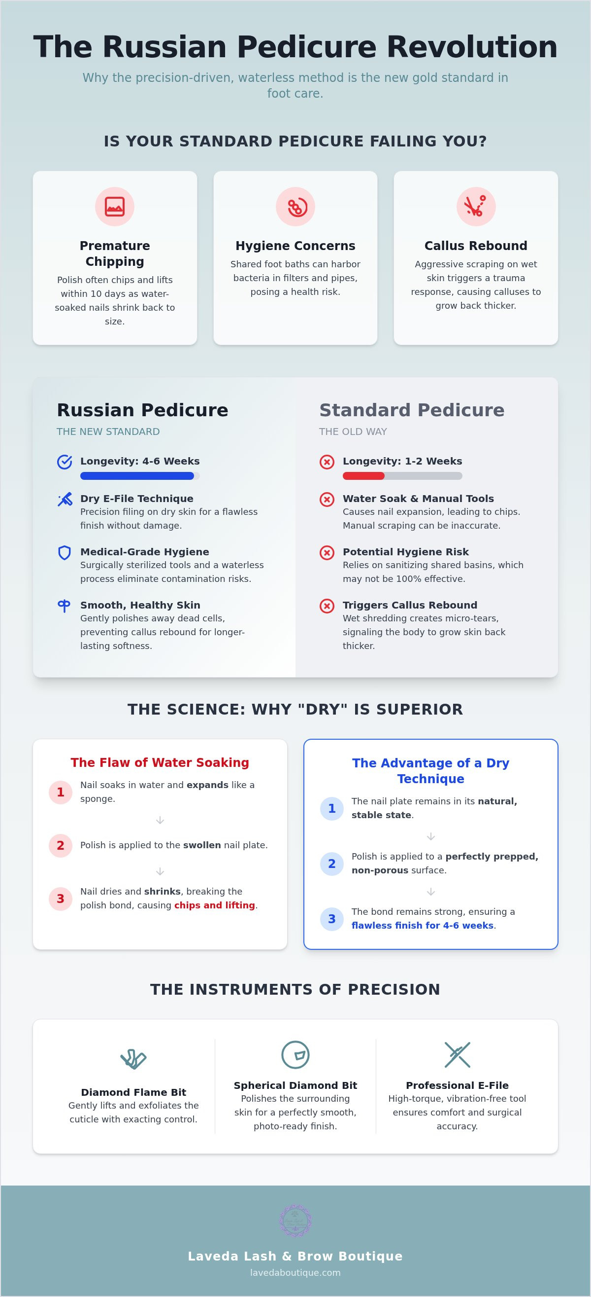 Russian pedicure