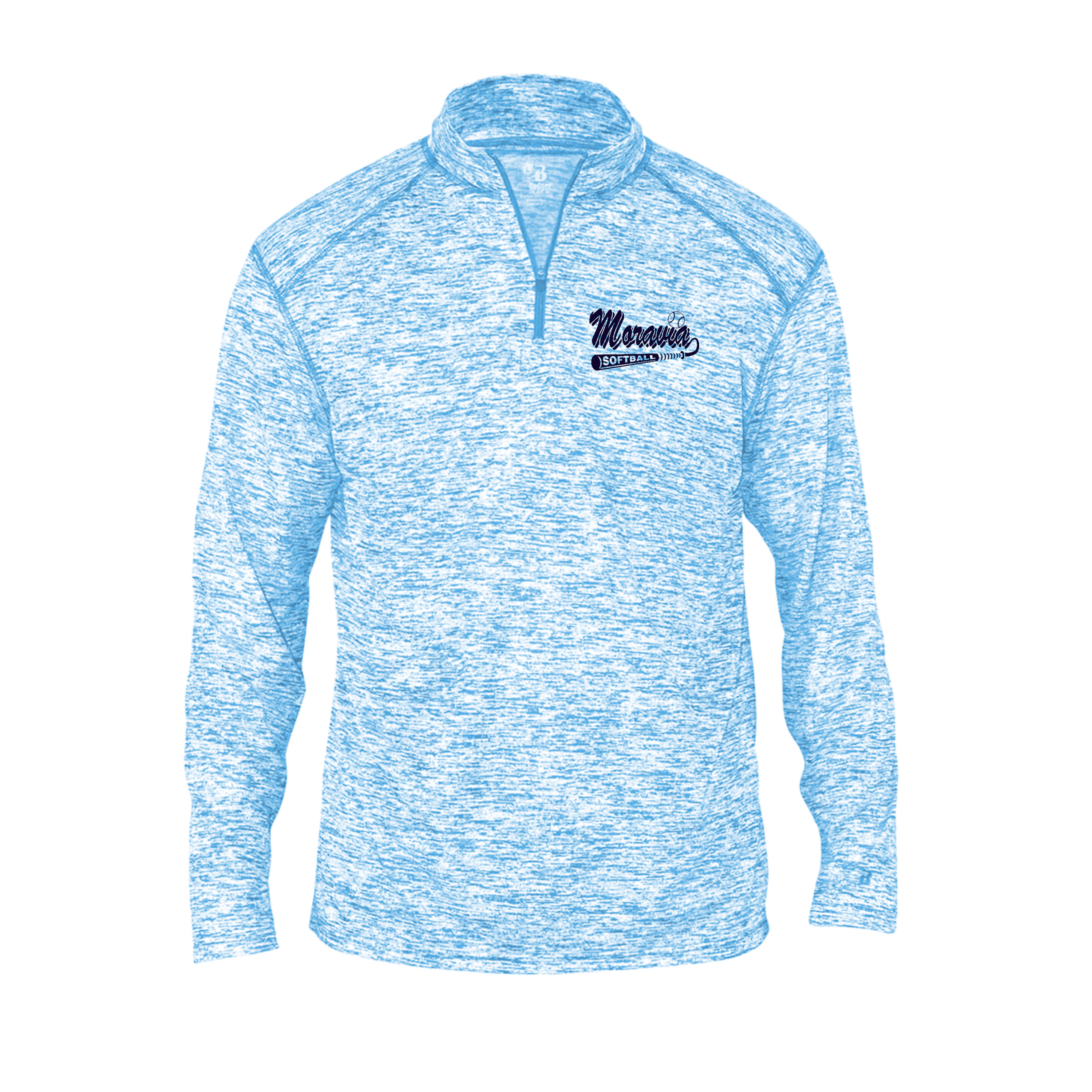 Moravia Softball 1/4 Zip Blend Sweatshirt 4192