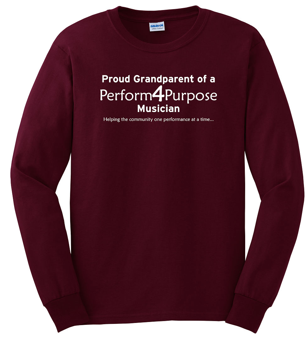 Thumbnail: Perform 4 Purpose Proud Grandparent Long Sleeve Tee G2400