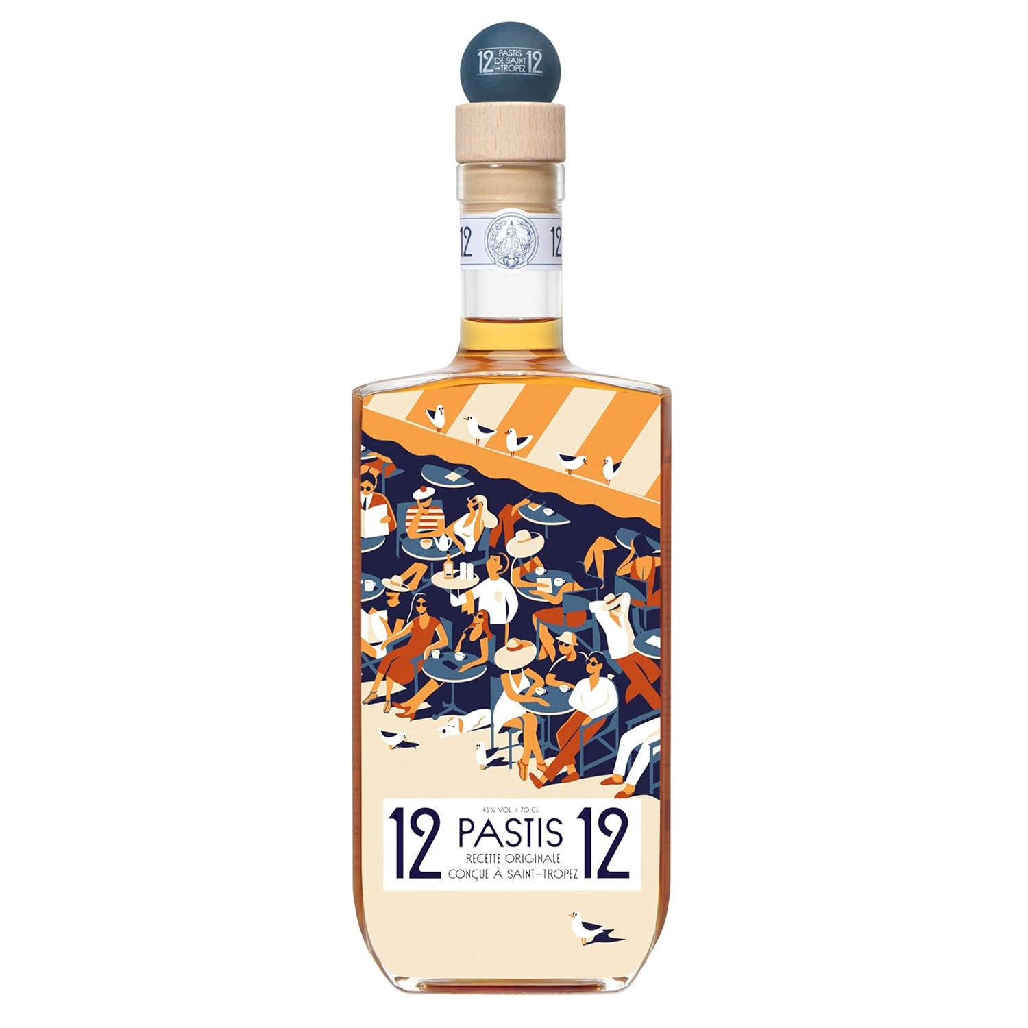Pastis 12/12 Édition Terrasse - Origine France - 70cl