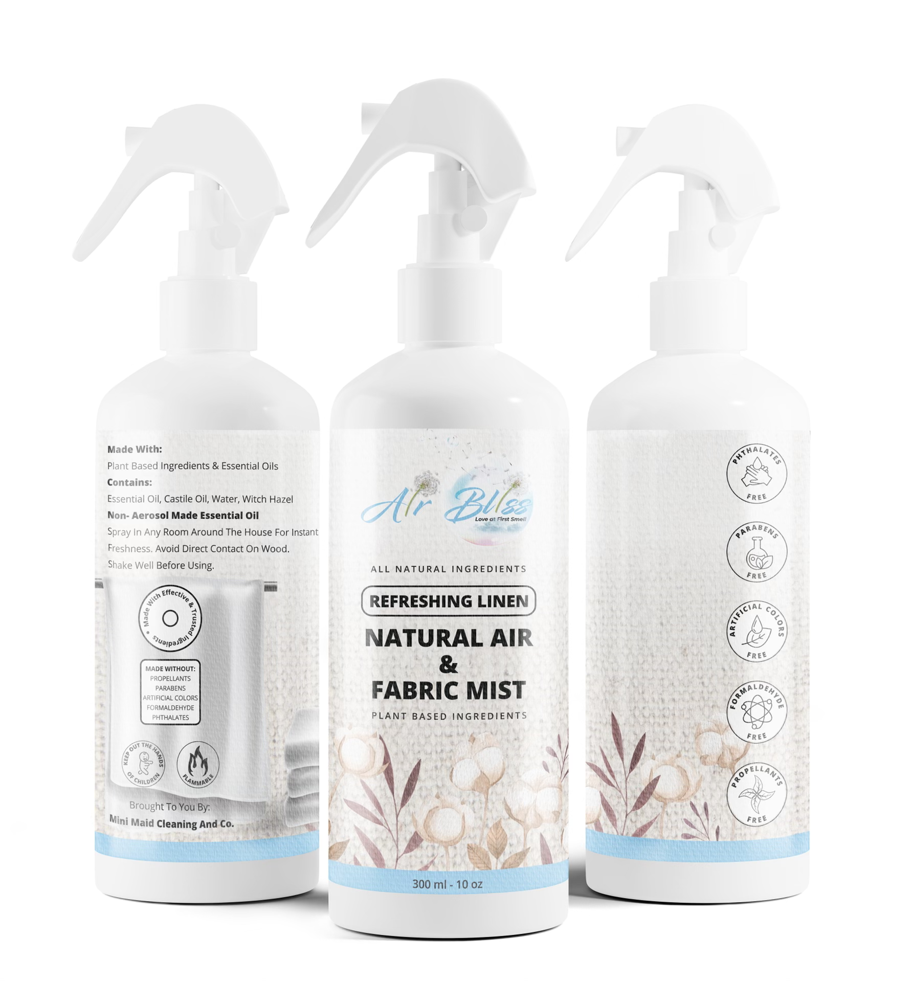 REFRESHING LINEN NATURAL AIR  FABRIC MIST