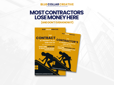 Contractor AI Prompt Playbook | Book More Jobs Fast