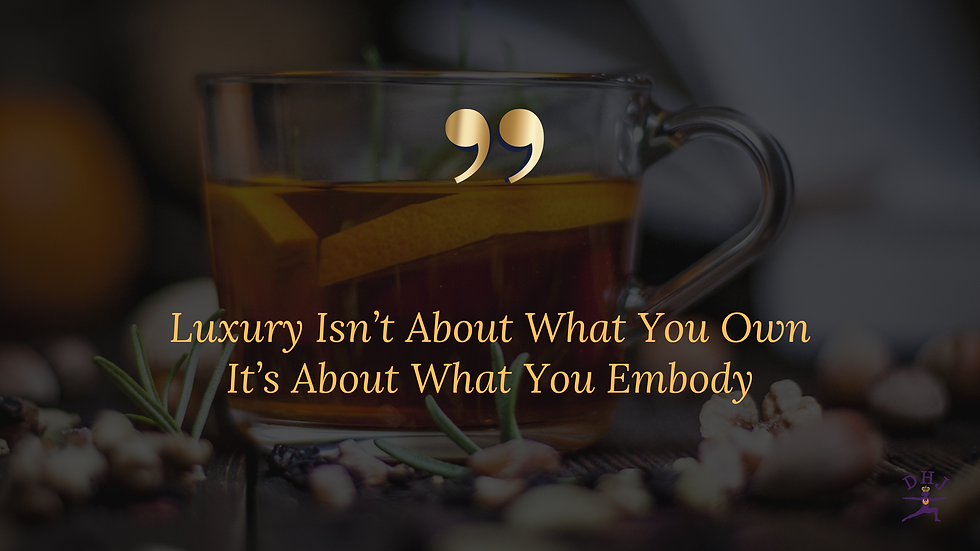 The Day I Realized Luxury Wasn’t About What I Owned