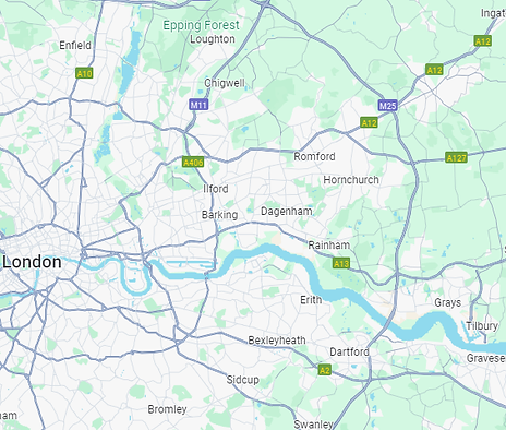 Map of our scope of practise