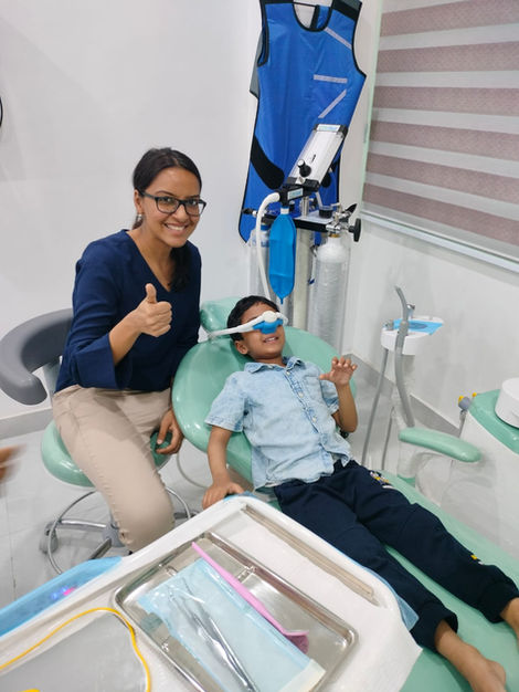 A conscious sedation machine at Cheery Smiles Kids Dentistry