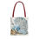 Thumbnail: Elegant Peacock on a Light Blue Tote Bag - Stylish, Reusable and Eco Friendly