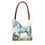 Thumbnail: Elegant Horse on a White Tote Bag -- Trendy, classic, and eco friendly.