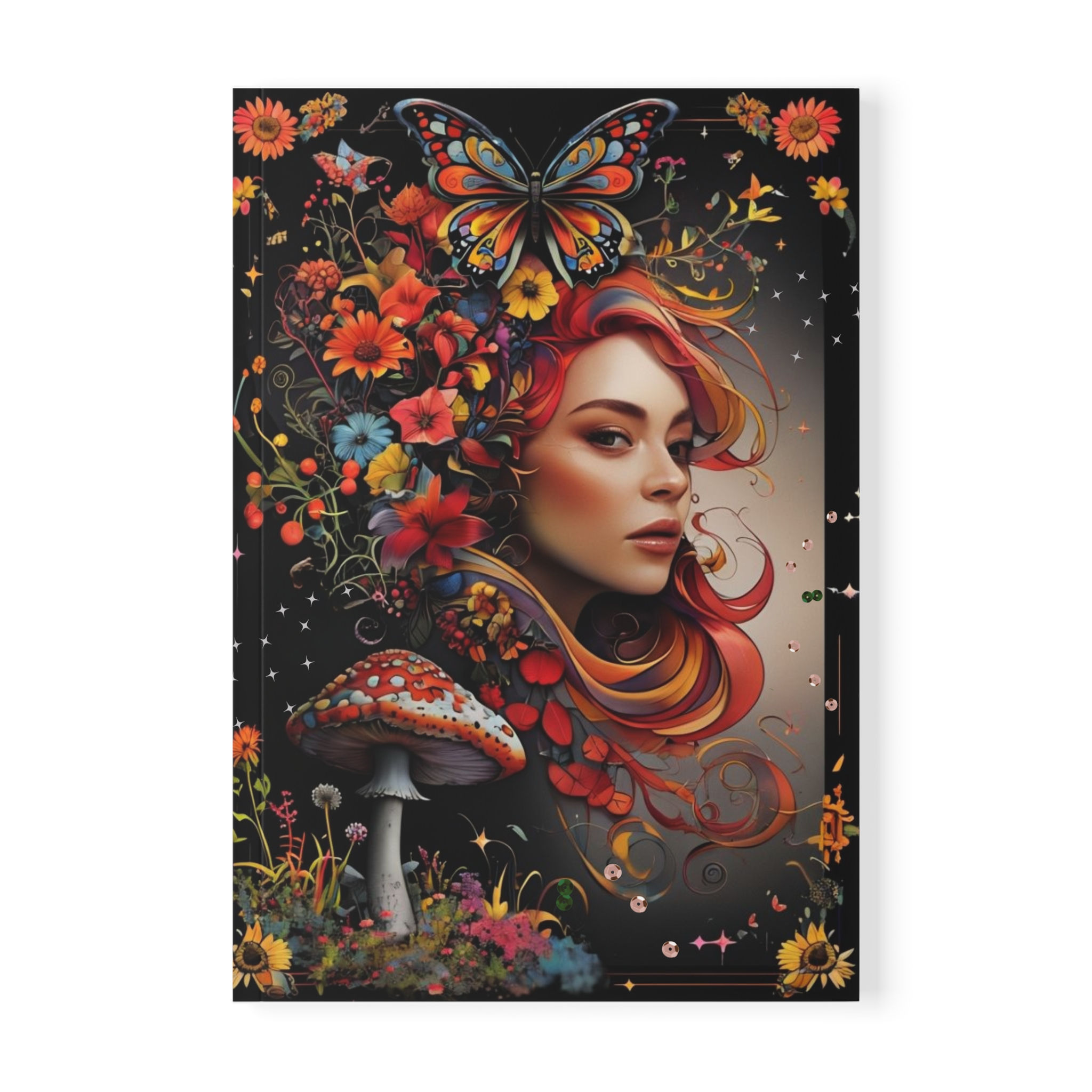 Mystical Dreams Notebook to feed your imagination - Black