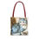 Thumbnail: Beautiful Cat on a Light Blue Tote Bag - EcoFriendly, Durable and Reusable
