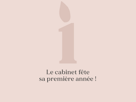 Le cabinet fête ses 1 an!