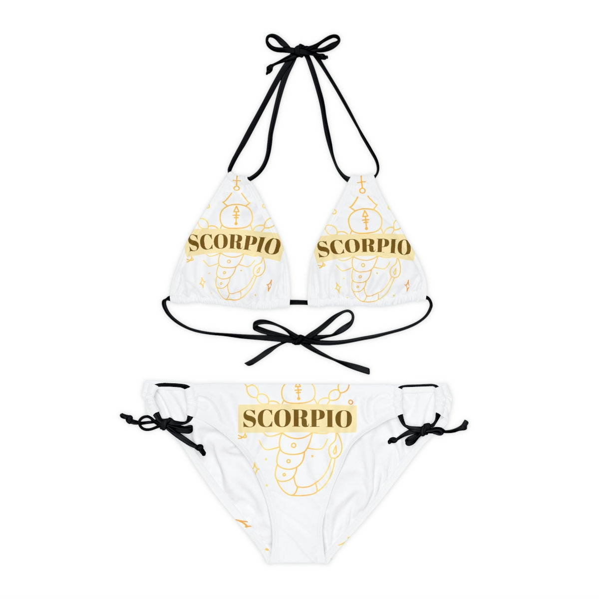 Strappy Bikini Set (AOP)