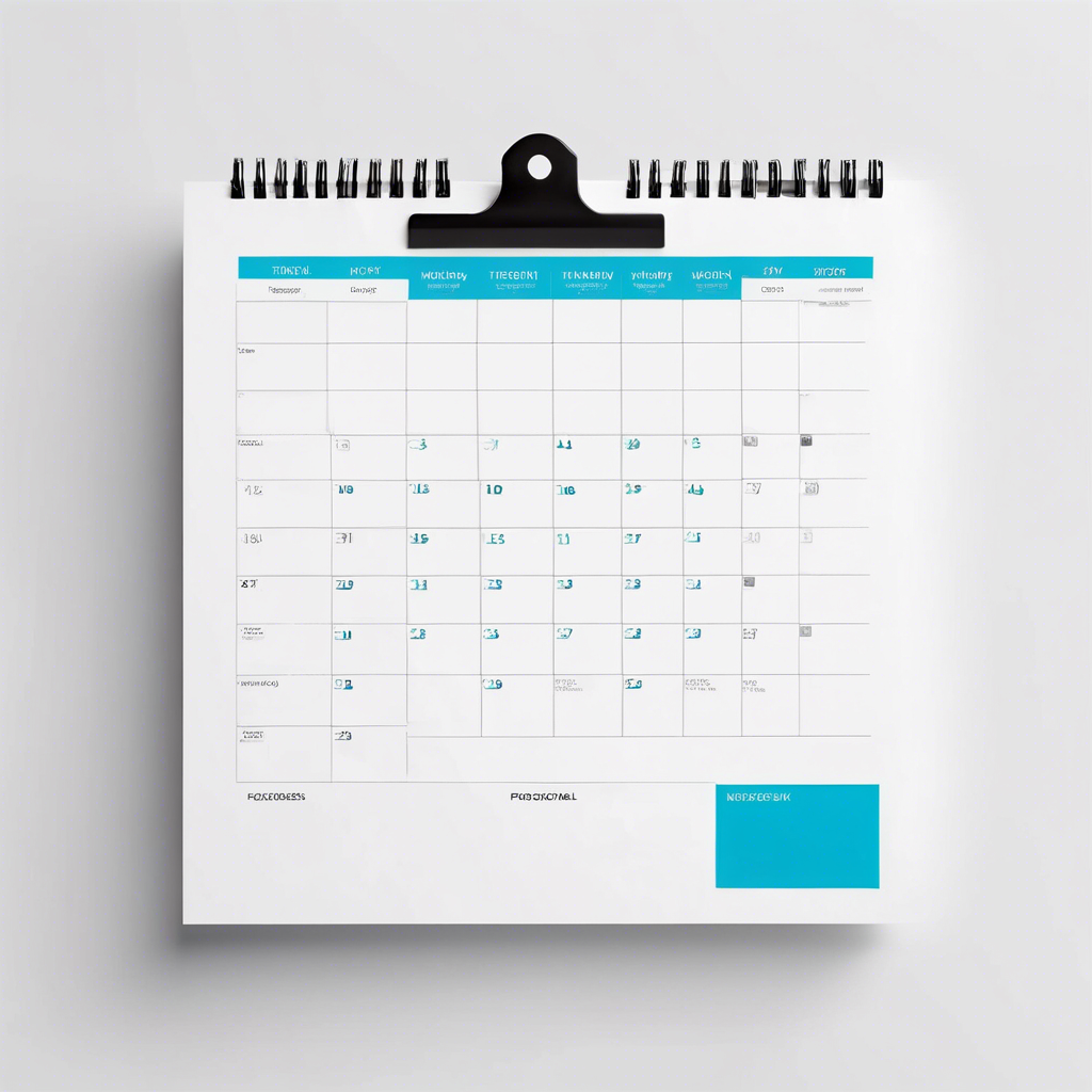 Content Calendar Template
