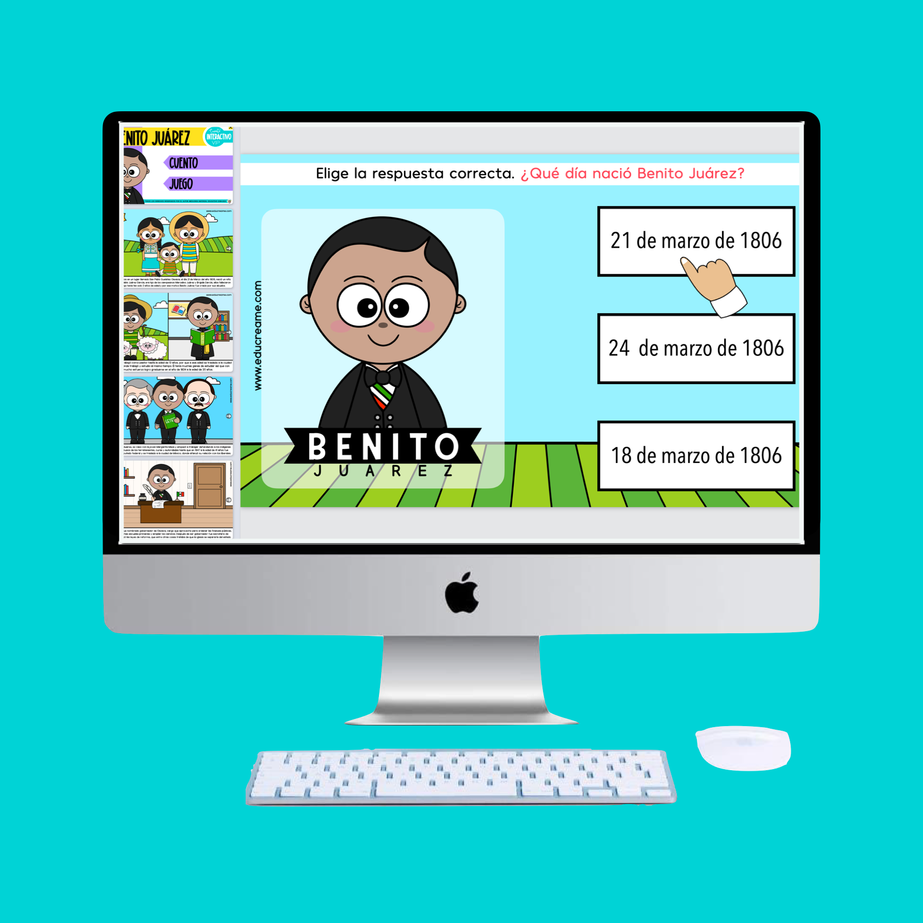 Benito Juarez Cuento Interactivo