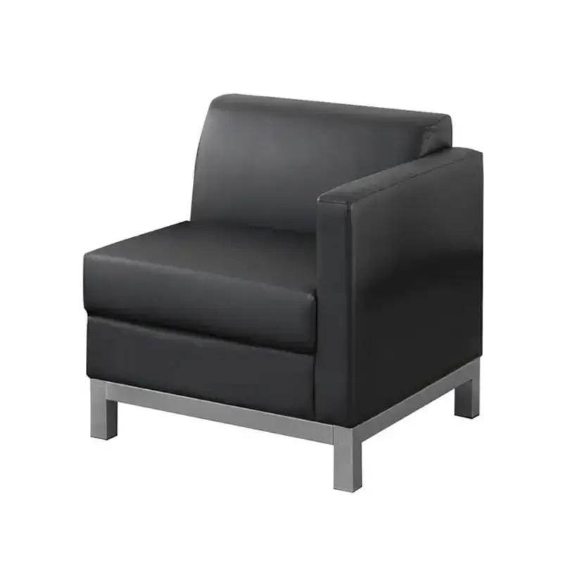 N9NE 9994L CLUB CHAIR W/LEFT ARM-BLKU164