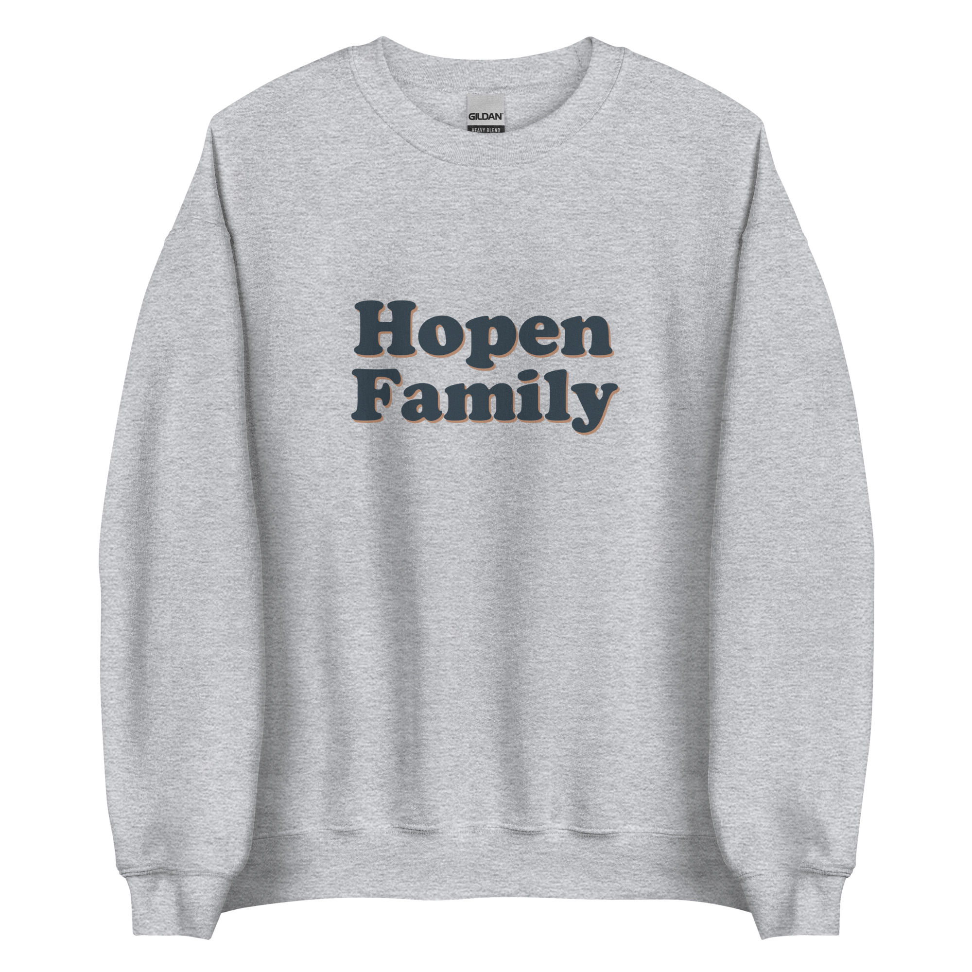 Sweat Unisex Hopen Family Gris Chiné