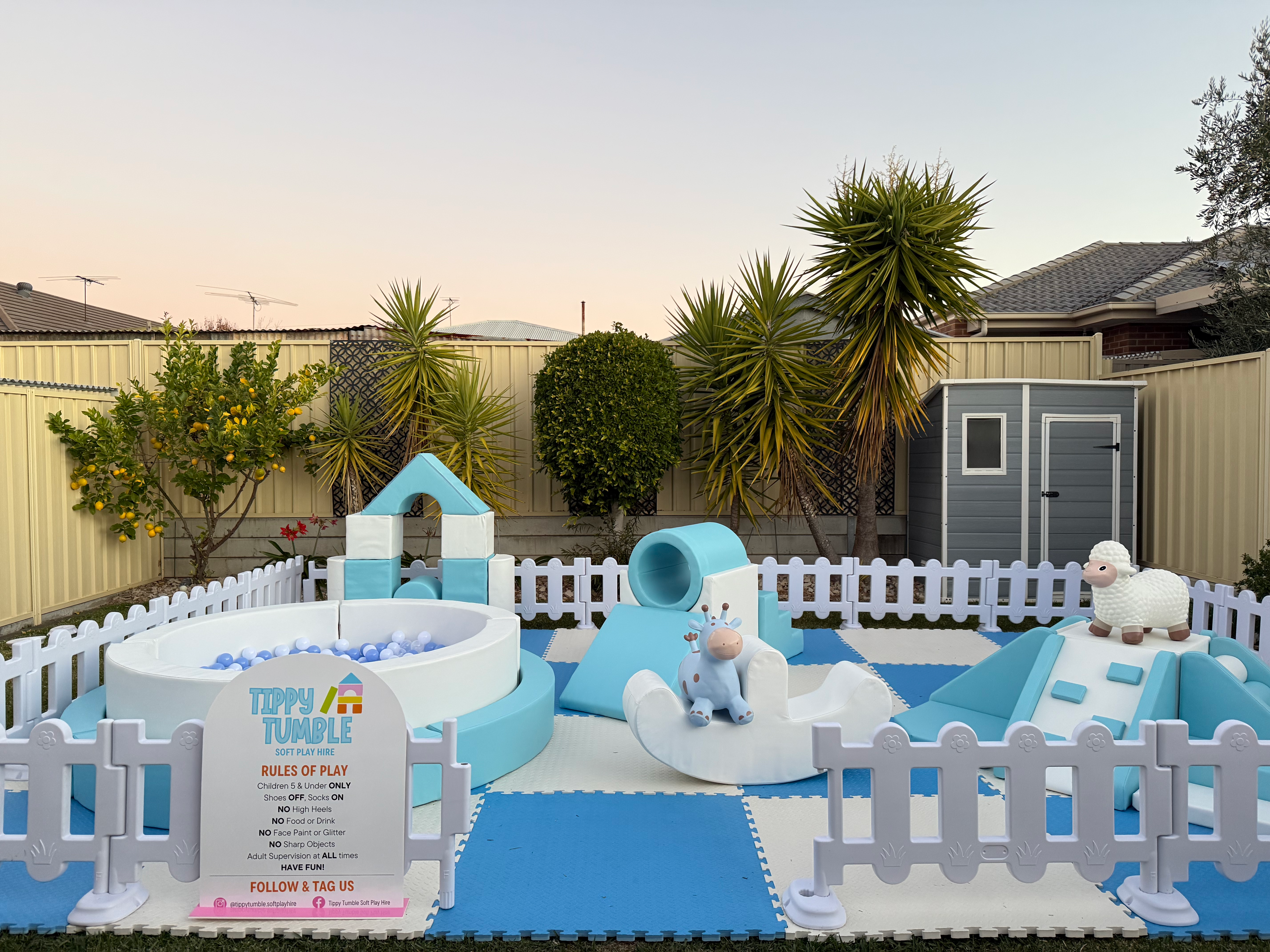 Blissful Blue Adventure - Deluxe Soft Play Package