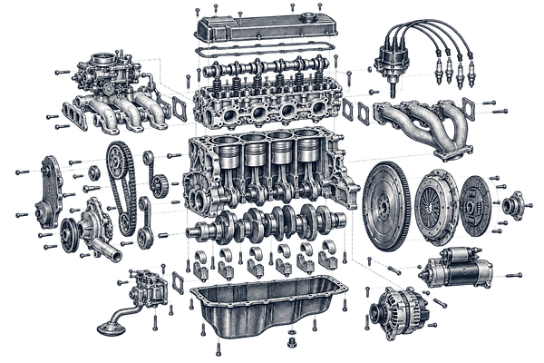 disconnected engine