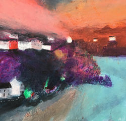 November Sun on Portree