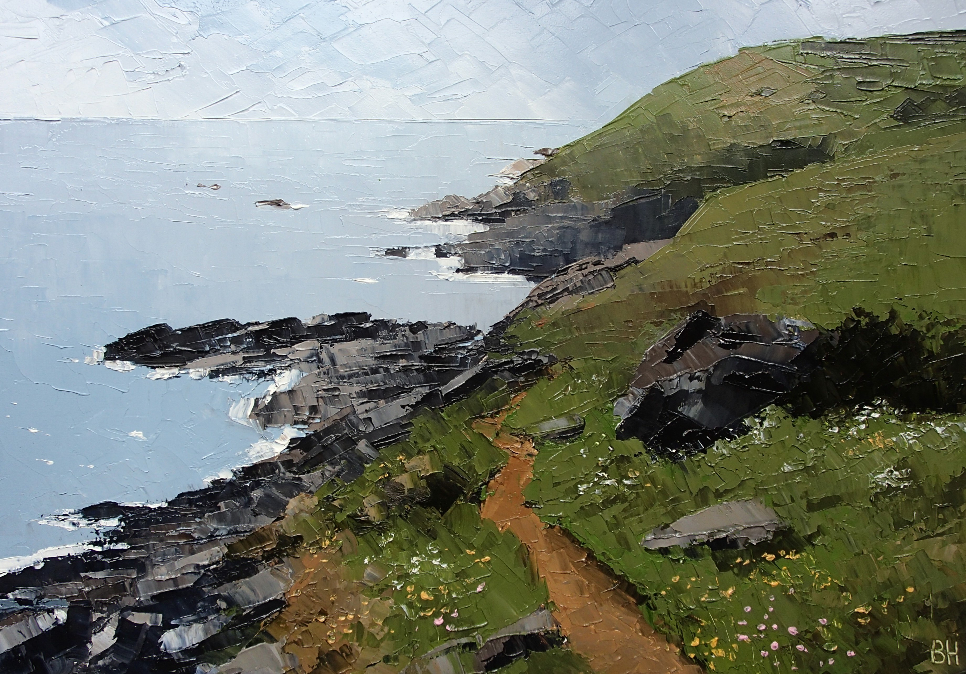 Coast path, Spring